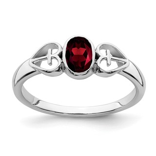 Sterling Silver Gemstone Ring