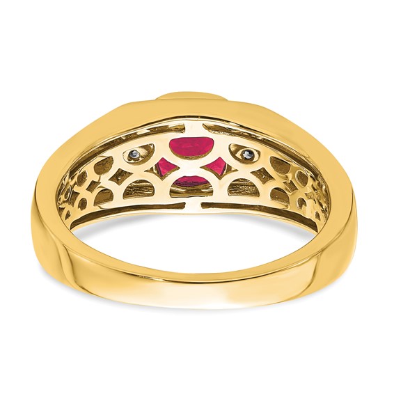 Men's Gemstone and Diamond Rings