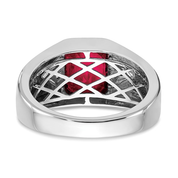 Men's Gemstone and Diamond Rings