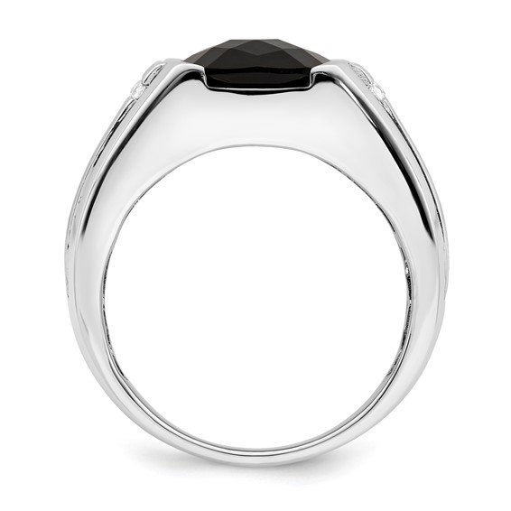 Men's Onyx & Diamond Rings