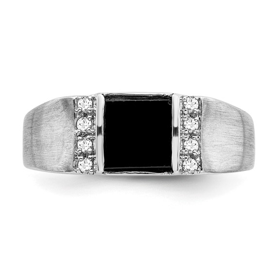 Men's Onyx & Diamond Rings