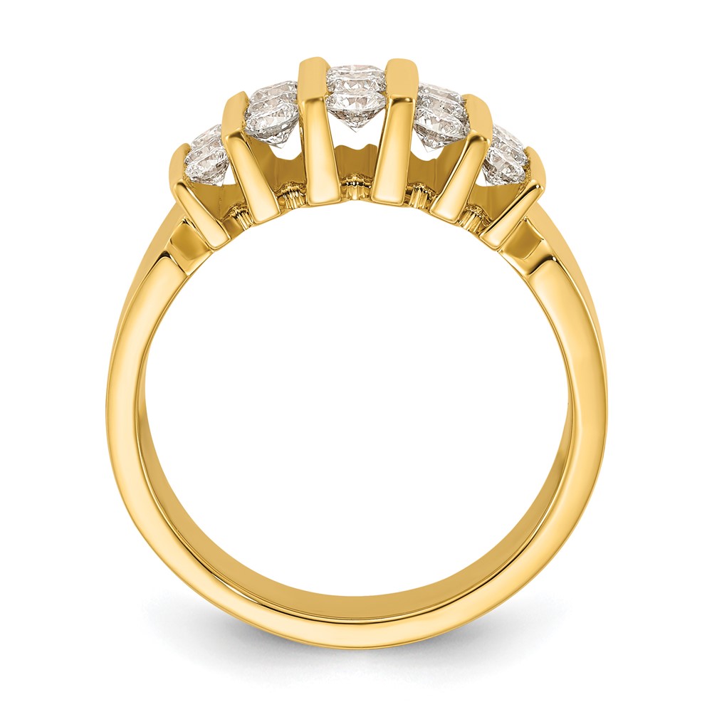 14k 1 carat Lab Grown Diamond VS/SI+ G+ Complete Fashion Band (RM7486-100-7YLG)