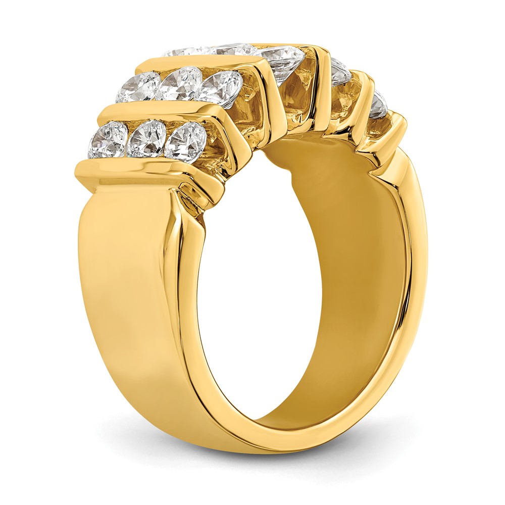 14k 2 carat Lab Grown Diamond VS/SI+ G+ Complete Fashion Band (RM7486-200-7YLG)