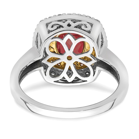 Lab Grown Diamond & Created Gemstone Rings