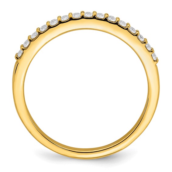 14k 1/5 carat Diamond Complete Wedding Band