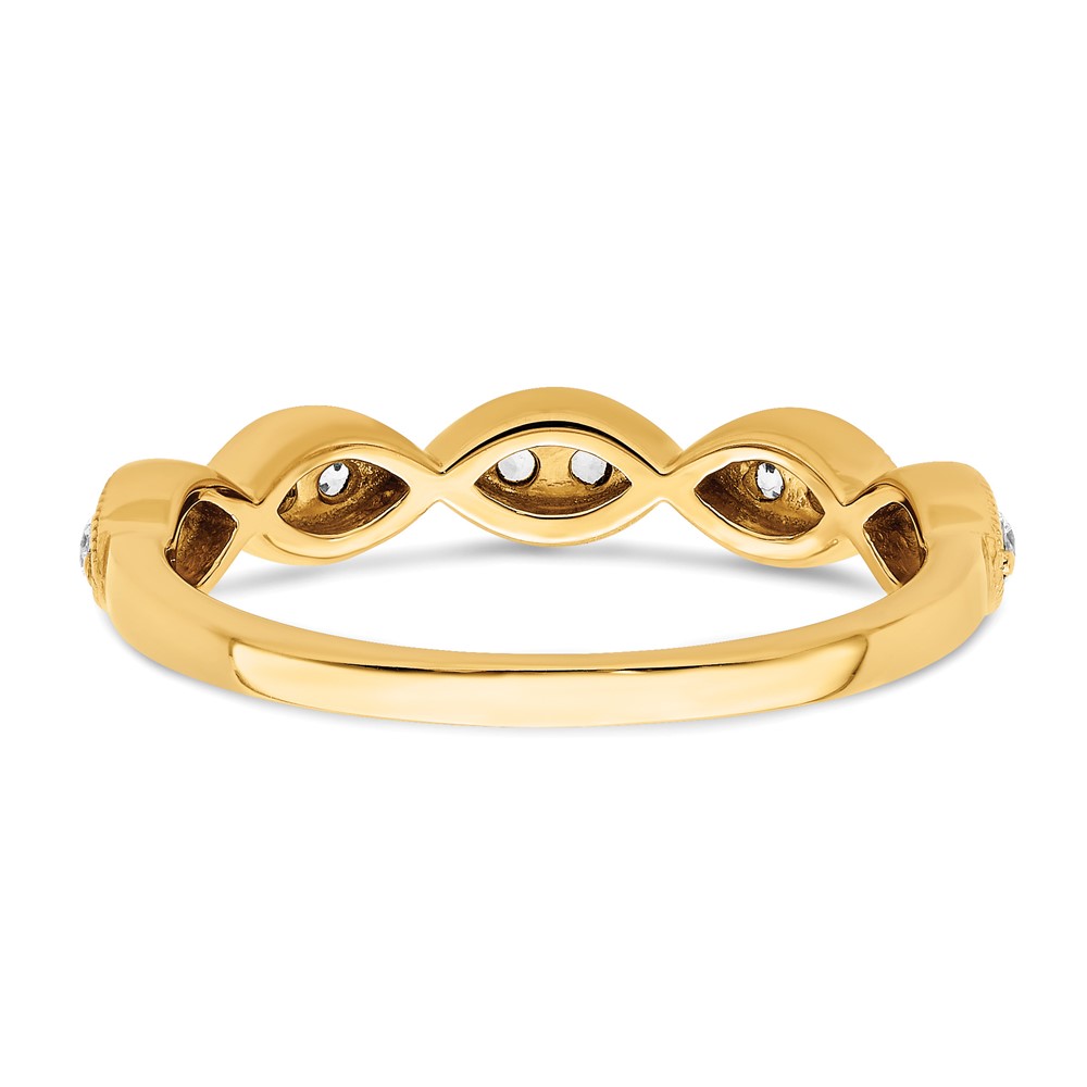 14k 1/4 carat Lab Grown Diamond VS/SI+ G+ Complete Ring (RM7942-025-YLG)