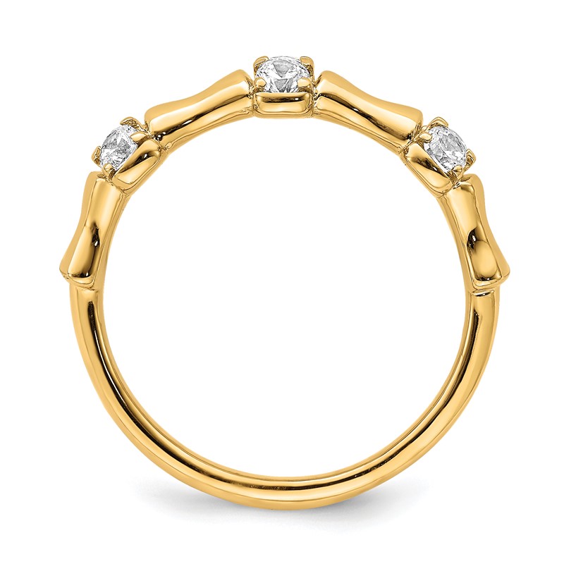 14K Lab Grown Diamond VS/SI+ G+ Fancy Ring