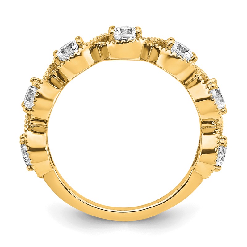 14K Lab Grown Diamond VS/SI+ G+ Band