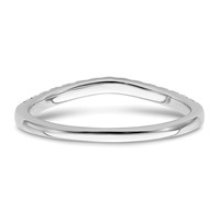 14K Yellow Gold 0.50 Carat Lab Grown Diamond VS SI+ G+ Complete Set of Two Wedding Bands view 5