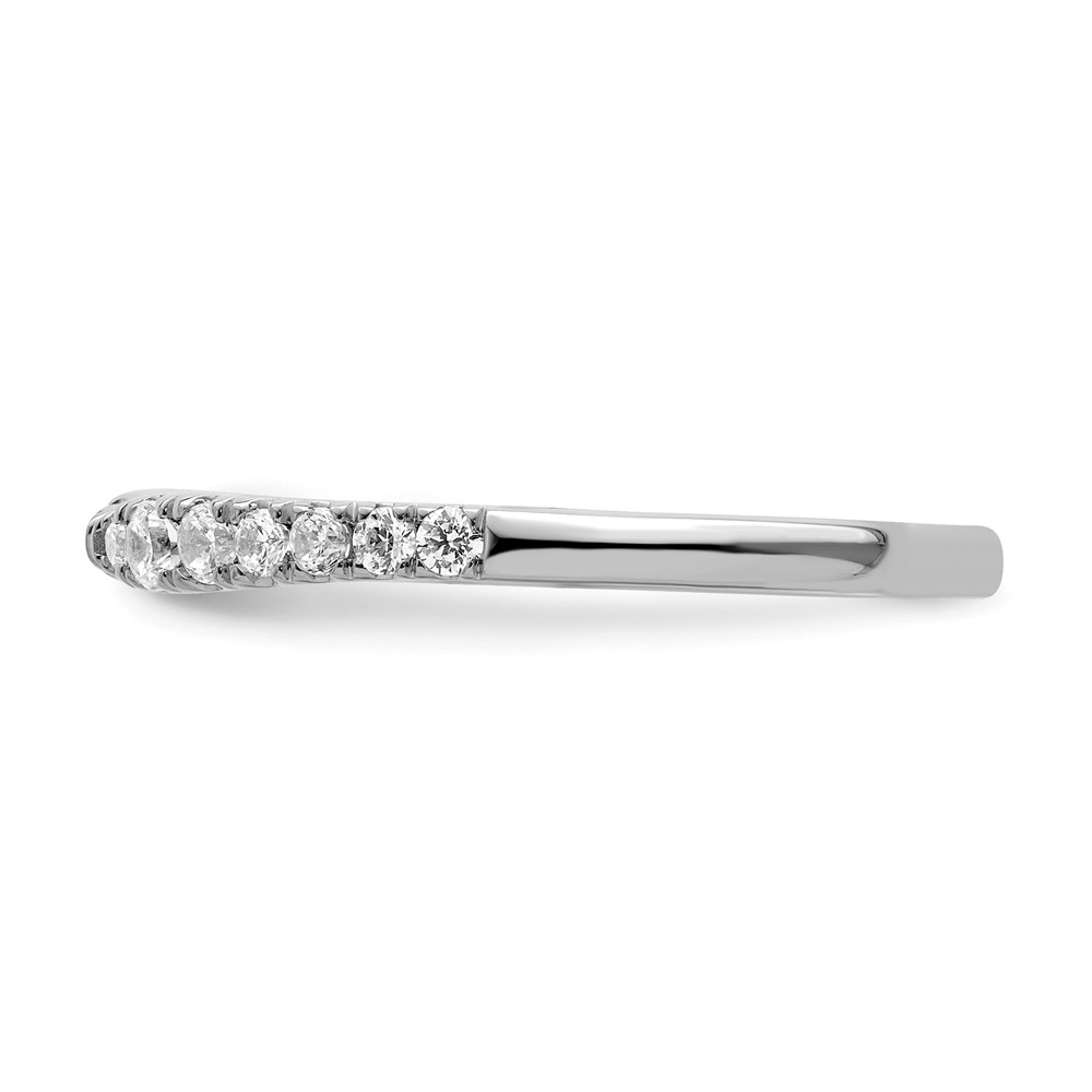 True Origin 14k White Gold 1/4 carat Lab Grown Diamond VS  D E F  Fancy Band (RM8596-024-WLD)