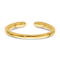 True Origin 14K Yellow Gold 0.25 Carat Lab Grown Diamond VS+ F+ Complete Band view 5