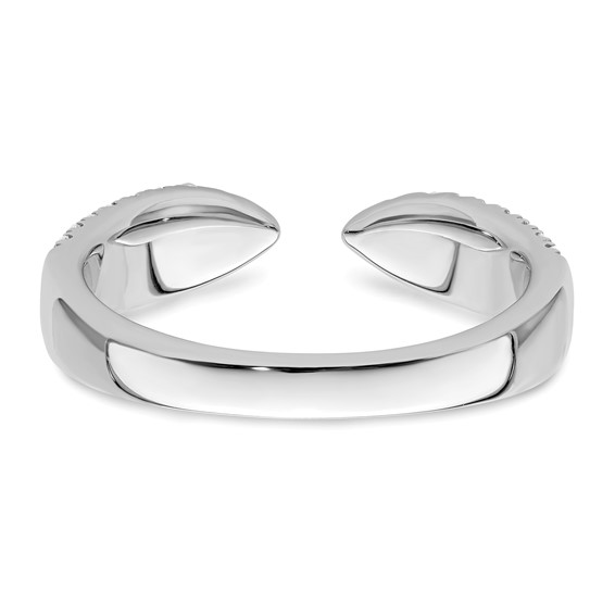 True Origin 14K White Gold 1/2 carat Lab Grown Diamond VS+ F+ Complete Wedding Band