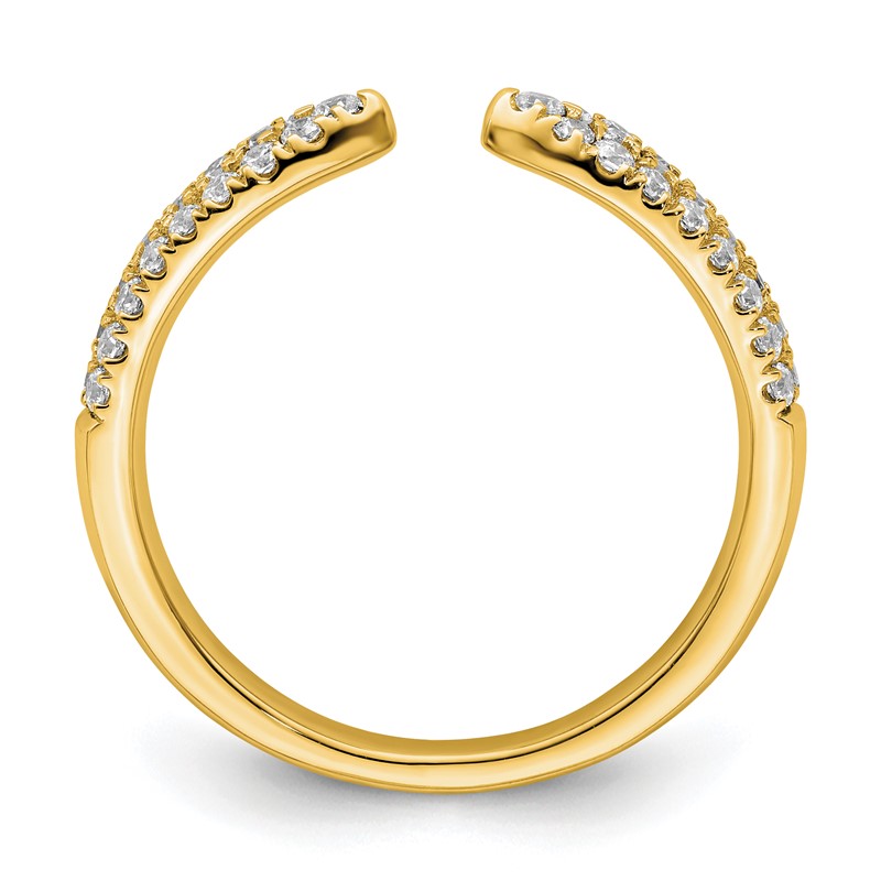 True Origin 14k 1/2 carat Lab Grown Diamond VS  D E F  Fancy Band