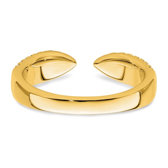 True Origin 14K Yellow Gold 1/2 carat Lab Grown Diamond VS+ F+ Complete Wedding Band