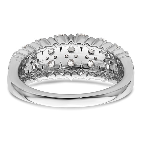 14K White Gold 3/4 carat Complete Diamond Ring