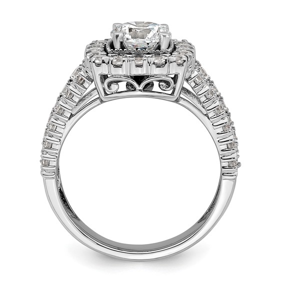 Diamond Semi-mount Engagement Rings