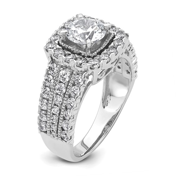 Diamond Semi-mount Engagement Rings