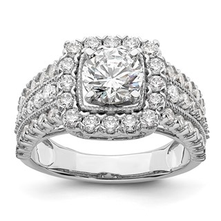 Diamond Semi-mount Engagement Rings