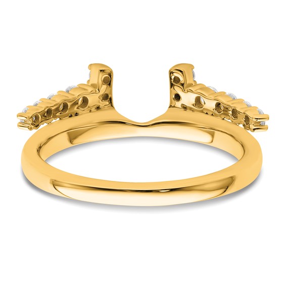 14k Complete Diamond Wrap Ring