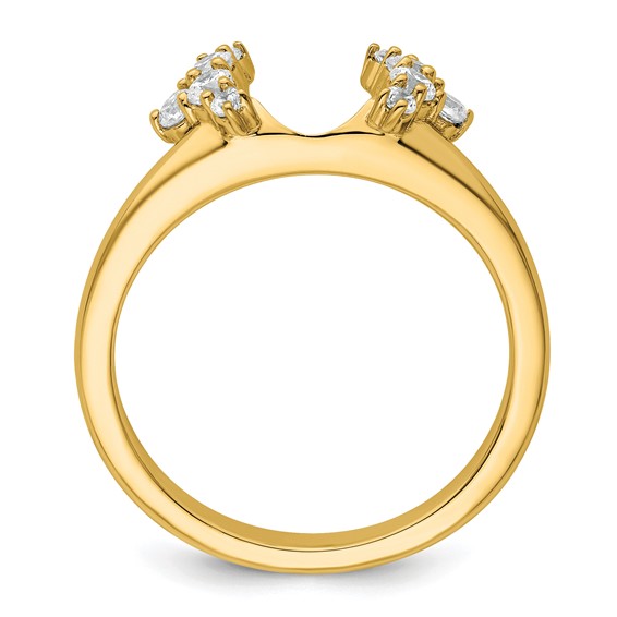 14k Complete Diamond Wrap Ring