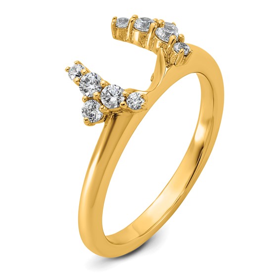 14k Complete Diamond Wrap Ring