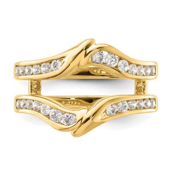 14K Gold Diamond Guard
