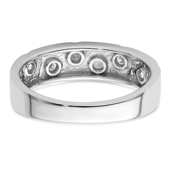 Platinum TRUE ORIGIN Lab Grown Diamond VS+ F+ Men's Band