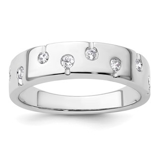 Platinum TRUE ORIGIN Lab Grown Diamond VS+ F+ Men's Band