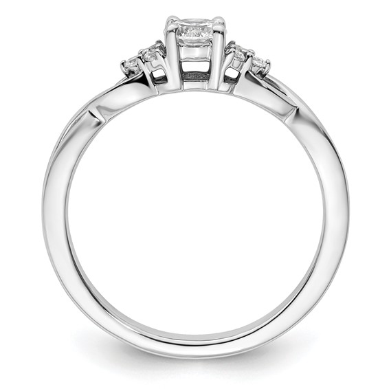 10kw Diamond Complete Promise Ring