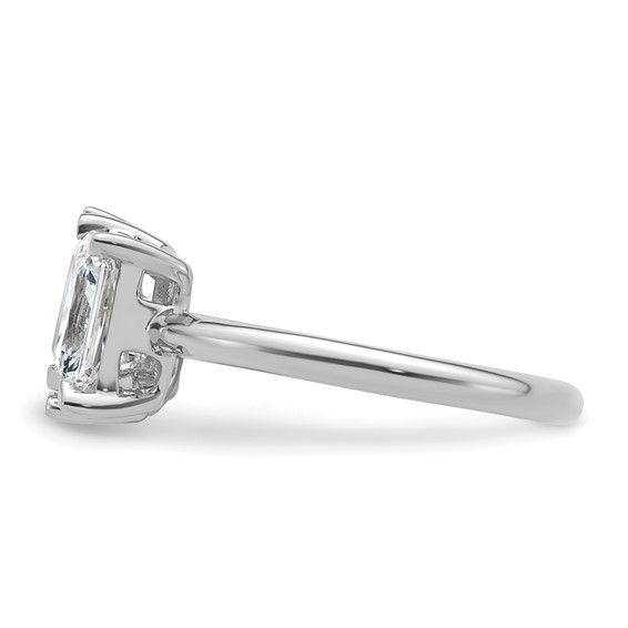 Gold Diamond Asymmetrical Rings