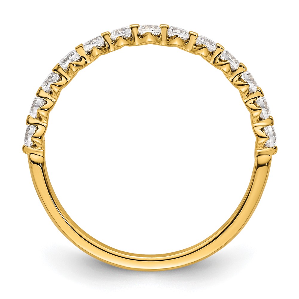True Origin 14k 1/2 carat Lab Grown Diamond VS D E F Band (RM9982-045-YLD)