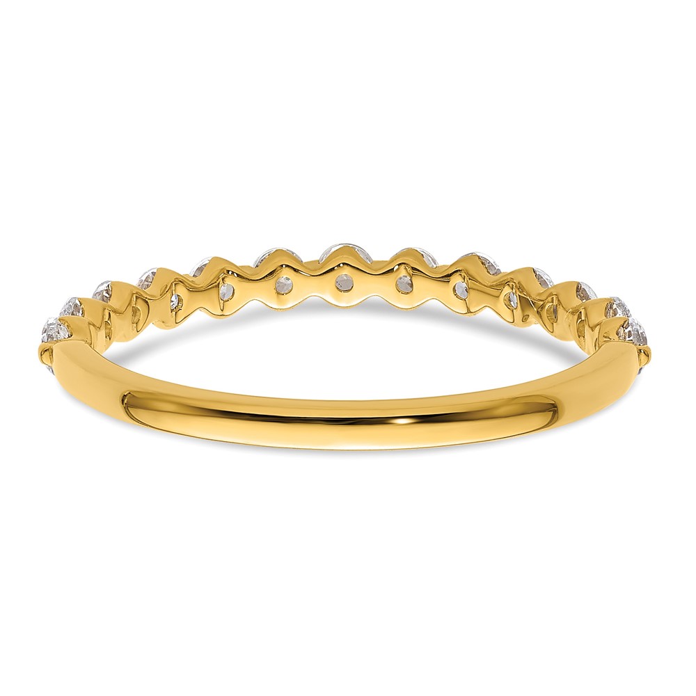 True Origin 14k 1/2 carat Lab Grown Diamond VS D E F Band (RM9982-045-YLD)