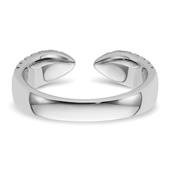 True Origin 14K White Gold 3/4 carat Lab Grown Diamond VS+ F+ Complete Wedding Band