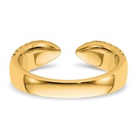 True Origin 14K Yellow Gold 0.75 Carat Lab Grown Diamond VS+ F+ Complete Wedding Band view 5