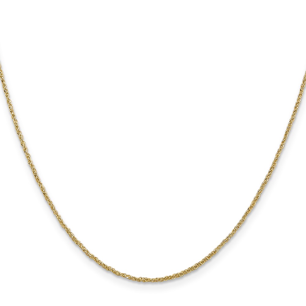 14K 24 inch 1.1mm Ropa with Spring Ring Clasp Chain (RPA020-24)