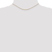 14K 1.1mm Yellow Gold Ropa Chain with Spring Ring Clasp, 14" view 3