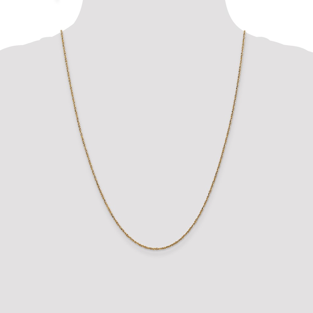 14K 24 inch 1.7mm Ropa with Lobster Clasp Chain (RPA028-24)
