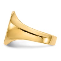 18K Yellow Gold Signet Ring view 3