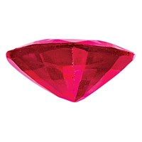 4mm Heart Ruby AA Quality view 2