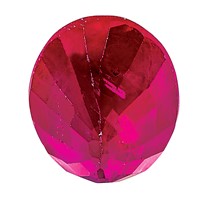 6x4mm Oval Ruby a Quality view 4