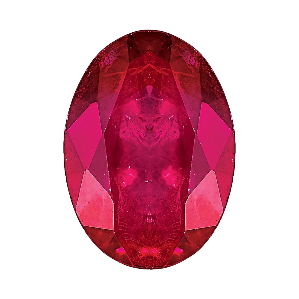 7x 5mm Oval Ruby C Quality