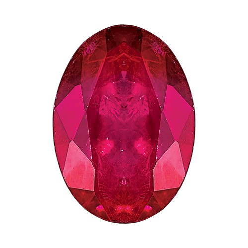 7x 5mm Oval Ruby C Quality