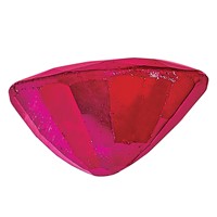 5x3mm Oval Ruby AA Quality view 5