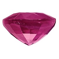 6x4mm Oval Ruby C Quality view 3