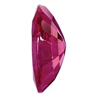 8x6mm Pear Ruby AA Quality view 3