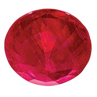 2mm Round Ruby a Quality view 4