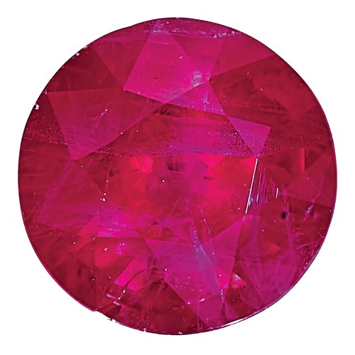5mm Round Ruby a Quality