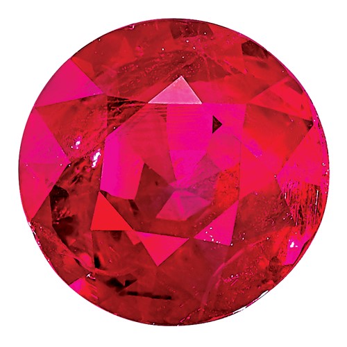 3mm Round Ruby AA Quality