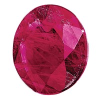 2mm Round Ruby C Quality view 3