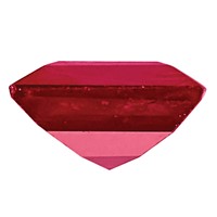 3.5mm Square Step-cut Ruby a Quality view 2
